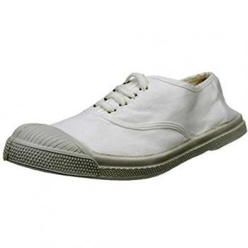 Bensimon H15004 Tennis Lacet Homme : Chaussures de sport pour hommes avec lacets, couleur blanche et taille 42 EU