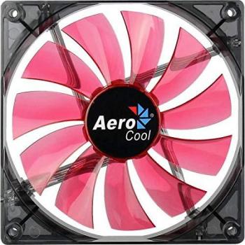 Ventola LED Aerocool 140 mm Rossa