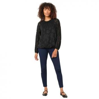 Tunique Noir Jacquard M & Co