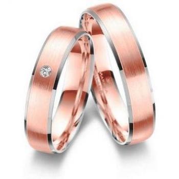 Eheringe MARRYA in Gelbgold und Roségold