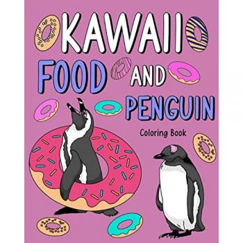 Kawaii Food and Penguin Coloring