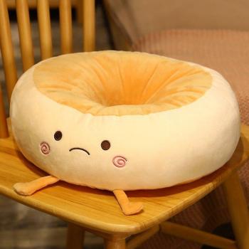 Coussin en peluche Kawaii 38x38cm - Toast