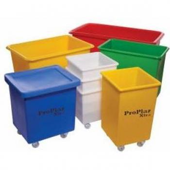 Proplaz Xtra 72‑Liter Red Food Grade Polyethylene Mobile Truck