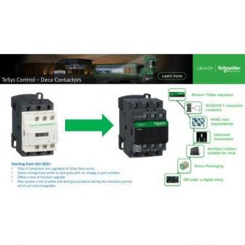 Contactor 4 Polos Schneider LC1D128BL 25A