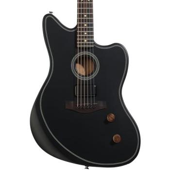 Fender Jazzmaster Acoustasonic Standard en Noir