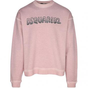 Pull D2 - Relax Fit Logo Cartoon, Rose, Taille M