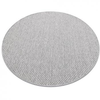Timo 6272 Light Grey Round Carpet