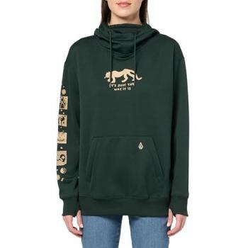 VOLCOM Frauen Hydro Riding Kapuzenpullover 2025 Scarab - S