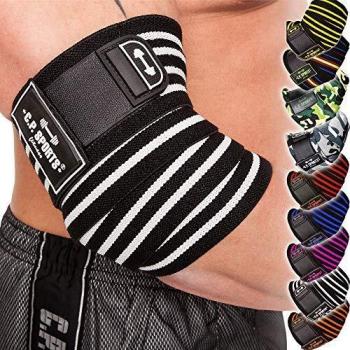 C.P. Sports Bankdrücken Profi-Ellenbogenbandage 1 Paar - Fitness Sportbandage
