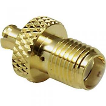 MCX to SMA Adapter - Male MCX Plug to Female SMA Socket (1 Piece)