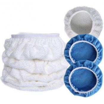 7Pcs Buffing Pad Cover for 9-10 Inch Car Polisher