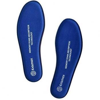 Knixmax Memory‑Schaum Einlegesohle Herren – Marineblau, Größe 41 EU