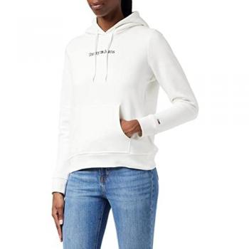 Sudadera Blanca con Estilo Moderno Tommy Jeans