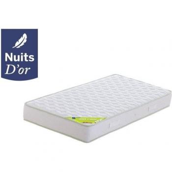 Calme Nuit Matelas 70x190 Densit 35 Kgm3 - Hauteur 21 Cm - Soutien Souple