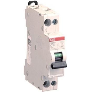 Disjoncteur phase+neutre 32a - AEG
