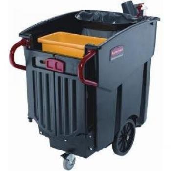 Rubbermaid Street Cleaning Twin Bin Trolley