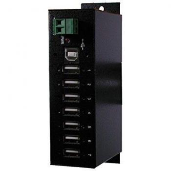 EXSYS 7-Port USB 2.0 Hub Nero