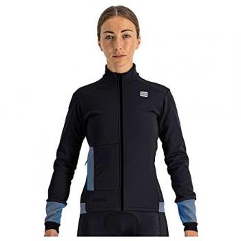 Giacca Ciclismo Donna Sportful Super Nera Cortavento