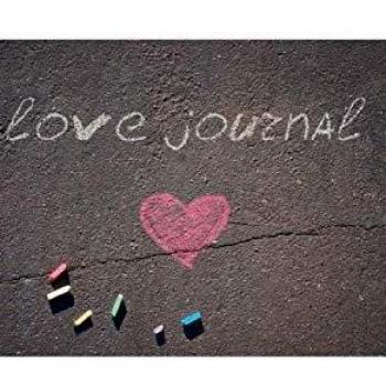 Love chalk valentine's blank journal