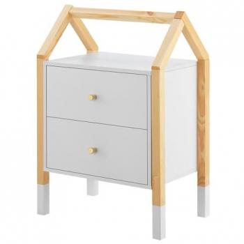 Juskys Nachtschrank Enny, modern und klein