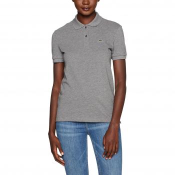 Lacoste PF7839, Polo para Mujer, Gris (Galaxite Chine), Talla 40