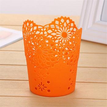 Lace Hollow Pattern Storage Bucket