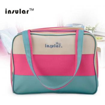 Waterproof One-Shoulder Diaper Bag with Large Capacity for Baby