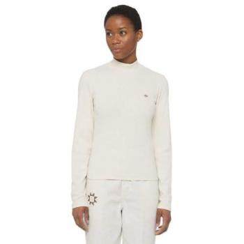 Camisetas Mujer Dickies Marysville Ls Tee Beige