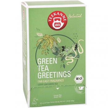 TEEKANNE Bio Luxury Cup Green Tea Greetings Bio-Tee 25 Portionen