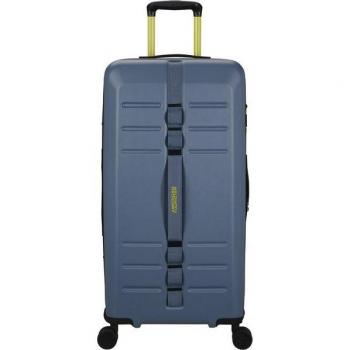Mala Trunk 80cm Azul-Coroa com 4 Rodas - TrailOn