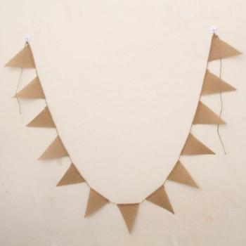 Sackleinen Banner 2,8 m für DIY Dekoration
