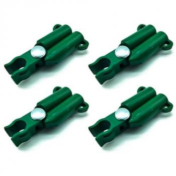 Pack de 12 Conectores para Tutores 8 mm – Verde