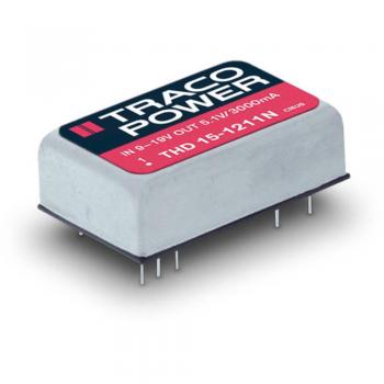 TracoPower THD 15-4811N DC/DC-Wandler 48 V/DC auf 5.1 V/DC