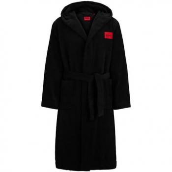 Accappatoio HUGO Terry Gown Nero S