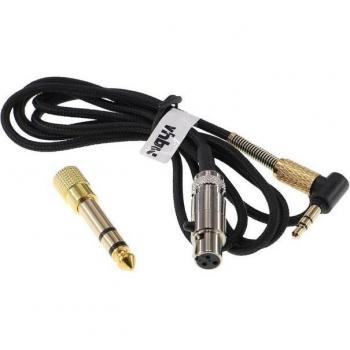 Câble de connexion casque Pioneer HDJ‑2000 – 1,20 m, jack 3,5 mm → 6,3 mm (noir)