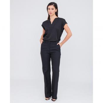 Calvin Klein Pantalón recto con bolsillos laterales para mujer