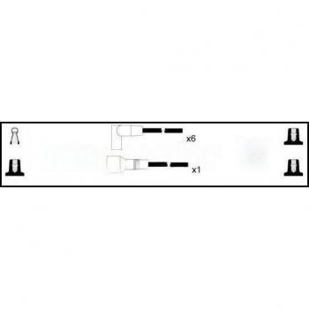 HT Ignition Leads Cable Set with Copper Core - 7 Leads (AUSTIN-HEALEY 3000, Remax)