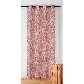 Linder VOILAGE GARANCE Red Sheer Curtains