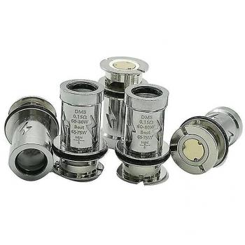 Juego de 5 cabezales de bobina de repuesto TPP Pod Coil DM3 0.15ohm para arrastrar X Plus Kit
