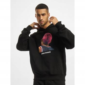 Sweat à capuche oversized Power Forward Mister Tee noir
