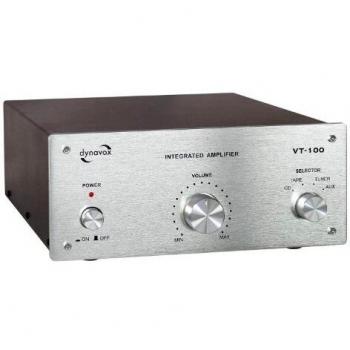 Dynavox VT-100 60 W Audioverstärker in Silber