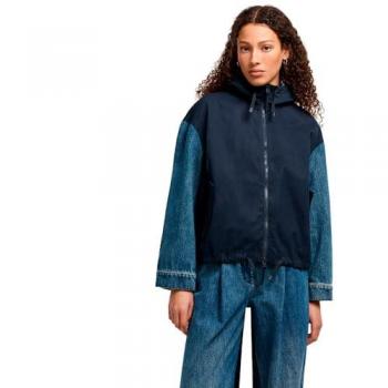 Cazadora Denim-Nylon Over Mujer AE