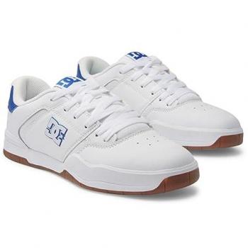 DC Shoes Central Athletic Shoes White/Blue Men's UK 8.5