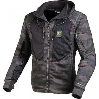 MACNA - Giacca Breeze Nero / Camo Grigio Nero,Grigio,Marrone S
