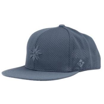 Bayerische Kappen Snapback Cap Edelweiß Sportfit One Size dunkelgrau