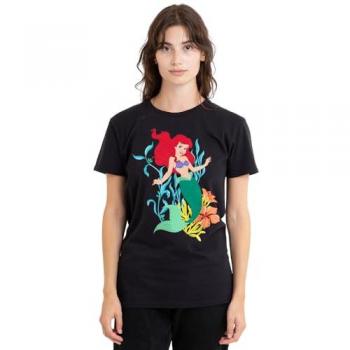 Mermaid Marvel: Ariel Sea Kelp Shirt – 2XL – Black
