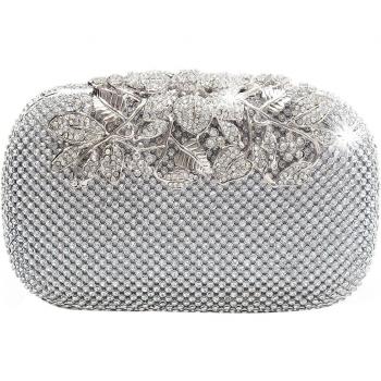 Sac de Soirée Glamour Argent