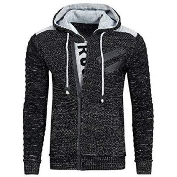 Rusty Neal Langarm Strickjacke für Herren
