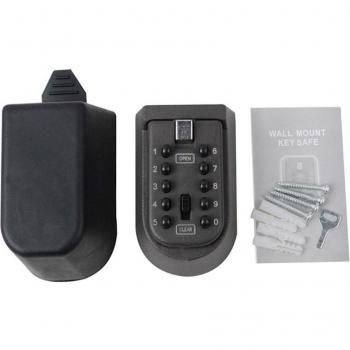 Heavy-Duty Metal Key Code Lock Box