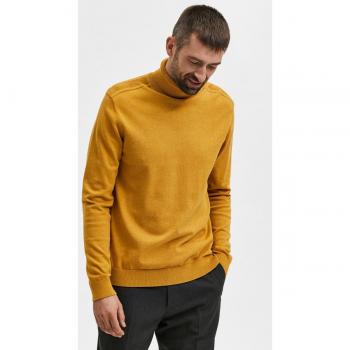Jersey cuello vuelto para hombre 100% algodón Selected